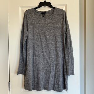 Forever 21 Grey T-shirt Dress Womens XL